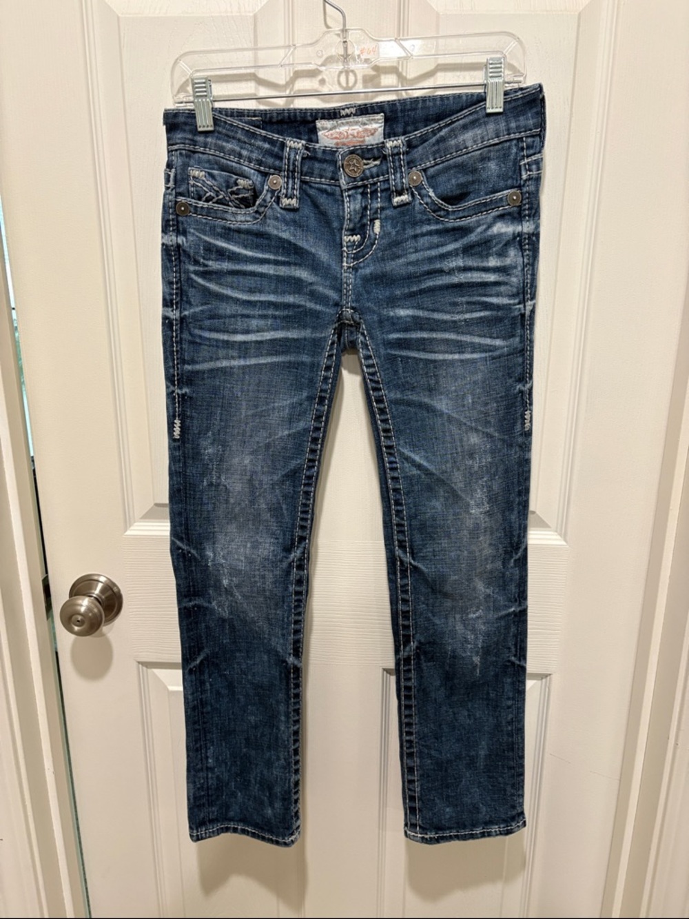 Big Star Dark Blue Straight Leg Jeans